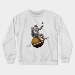 Visiting Saturn Crewneck Sweatshirt